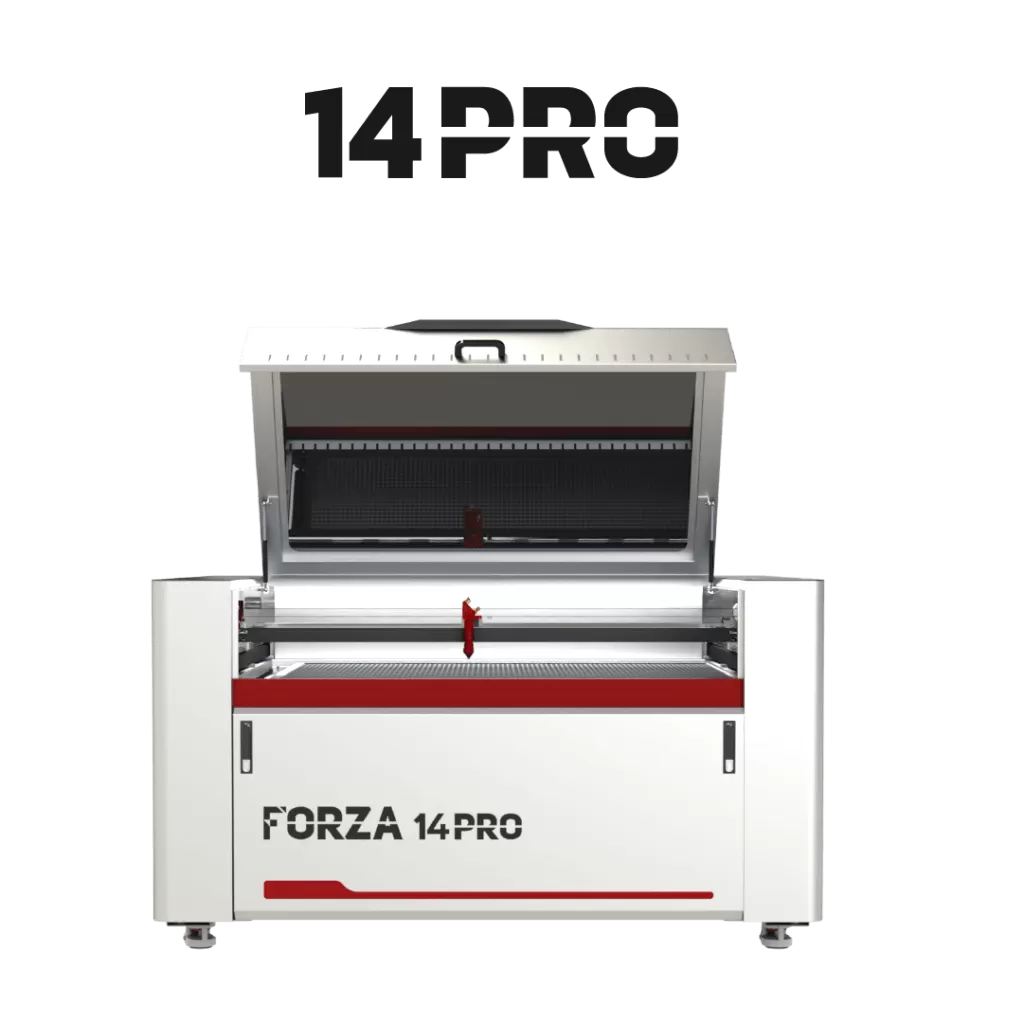 Maquina de corte y grabado laser para no metales Forza 14 Pro
