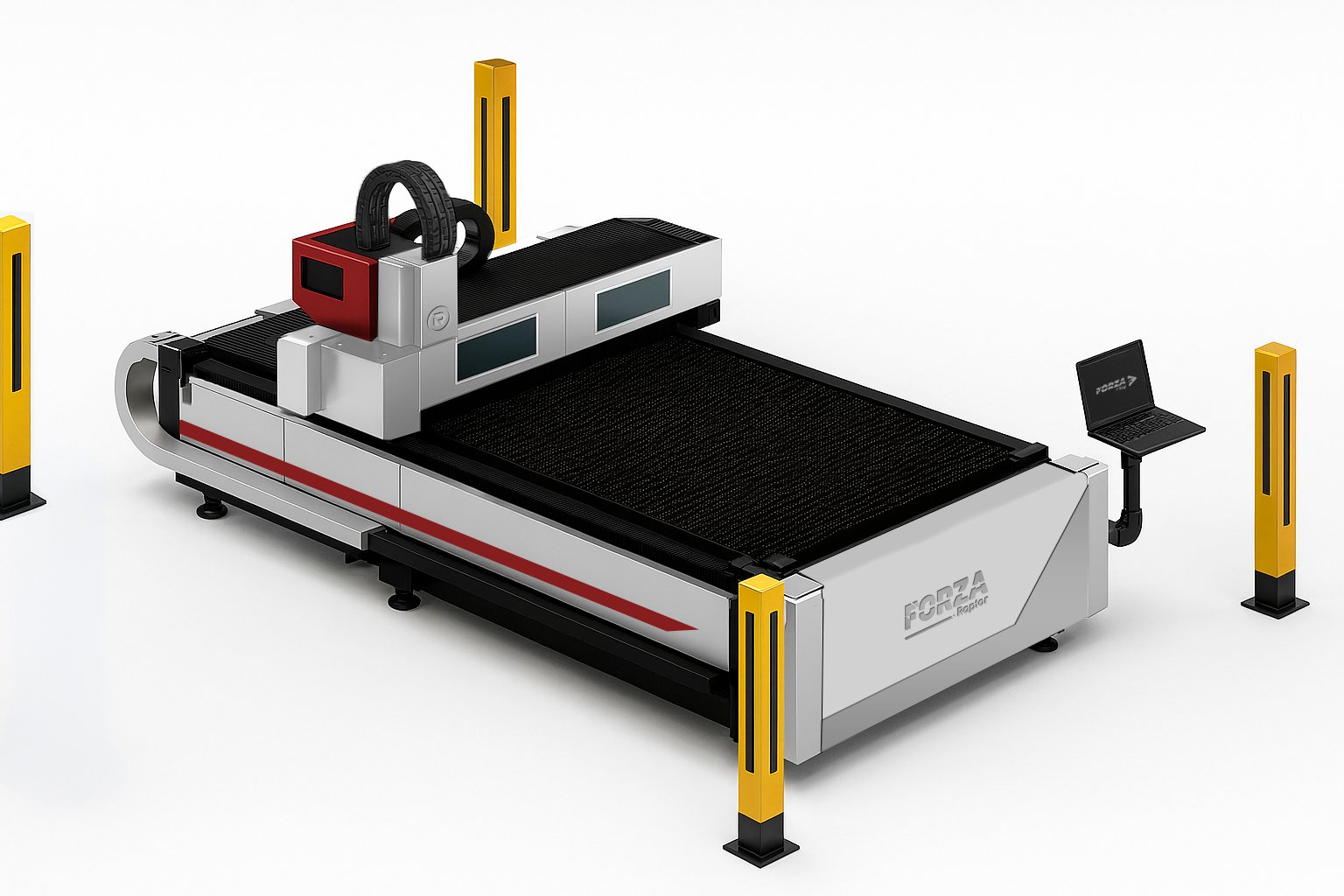 Cortadora láser para metal FORZA Raptor SE - Máquinas de corte y ...