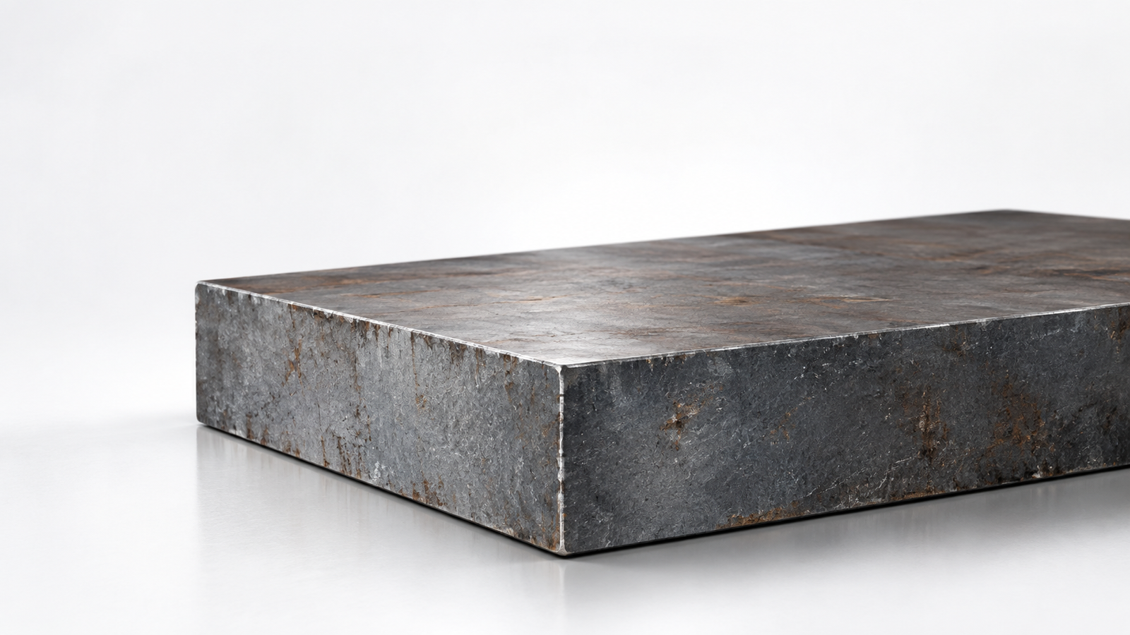 Bloque de acero de gran espesor